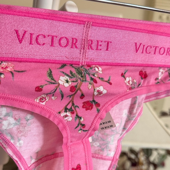 Victoria's Secret Pink Floral Briefs - Picture 9 of 15